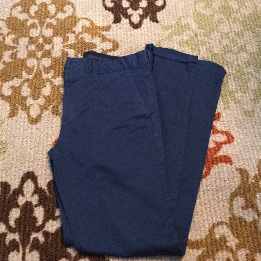 Zara man slacks blue